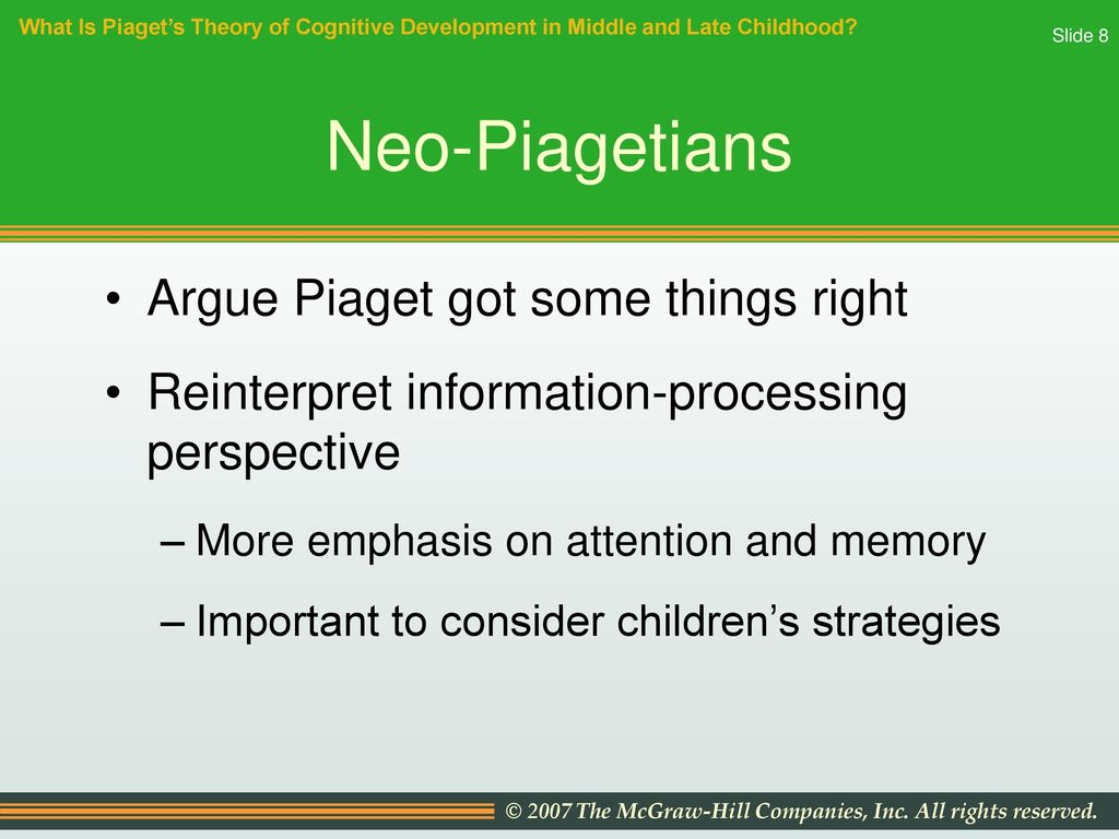 Cognitive Development in Middle and Late Childhood ppt download